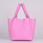AAA 1:1 Hermes Picotin Lock Bag In Pink Leather HJ00020