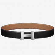 Fake Top Replica 1:1 Hermes Constance Belt Buckle & Brown Clemence 38 MM Strap HJ00762