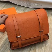 Hermes Orange Steve 35 Messenger Bag HJ00176