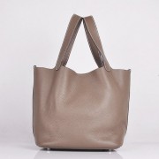 Hermes Picotin Lock Bag In Etain Leather Replica HJ00154