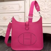 Hermes Rose Red Evelyne III PM Bag HJ00186
