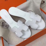 High Imitation Hermes White Epsom Oasis Sandals HJ01255