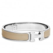 Imitation Hermes Etoupe Enamel Clic H PM Bracelet HJ00023