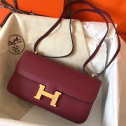 Knockoff 1:1 Hermes Bordeaux Epsom Constance Elan 25cm Bag HJ00928