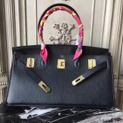 Replica Luxury Hermes Black JPG Birkin 42cm Shoulder Bag HJ00477