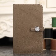 Top Hermes Dogon Combine Wallet In Etoupe Leather HJ01198