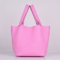 AAA 1:1 Hermes Picotin Lock Bag In Pink Leather HJ00020
