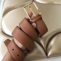 AAA Hermes Lennox 40 MM Belt In Brown Epsom Leather HJ00652