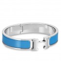 Best Replica Hermes Blue Enamel Clic H PM Bracelet HJ00940