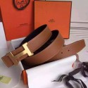 Best Replica Hermes Brown Epsom Kits Belt Constance Buckle HJ00825