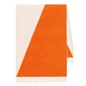 Best Replica Hermes Casaque Stole In Beige And Orange Cashmere HJ01218