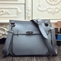 Cheap Knockoff Wholesale Hermes Blue Lin Large Jypsiere 34cm Bag HJ00243