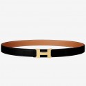 Fake AAA Hermes Mini Constance Belt Buckle & Brown Epsom 24 MM Strap HJ00874