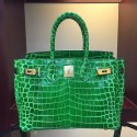 Hermes Birkin 30cm 35cm Bag In Bamboo Crocodile Leather Replica HJ00702