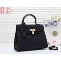 Hermes Black Epsom Kelly Mini II 20cm Silver Hardware Bag Replica HJ20375