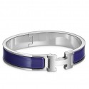 Hermes Blue Electric Enamel Clic H PM Bracelet HJ01343