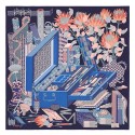 Hermes Caban Les Tresors D'un Artiste Silk Scarf HJ00563