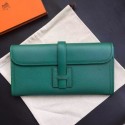 Hermes Dark Green Epsom Jige Elan 29 Clutch HJ00268