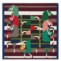 Hermes Green Rocabar Shawl 140cm HJ00479