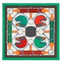 Hermes Green Tatersale Cashmere Shawl 140 HJ00742