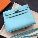 Hermes Kelly Danse Bag In Celeste Swift Leather HJ00757