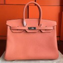 High End Replica Hermes Crevette Clemence Birkin 40cm Handmade Bag HJ01111