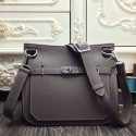 Imitation Top Replica Hermes Grey Large Jypsiere 34cm Bag HJ01166