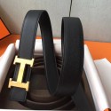 Knockoff Copy Hermes H Belt Buckle & Black Epsom 32 MM Strap HJ00061