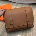 Knockoff Hermes Brown Steve 35 Messenger Bag HJ00526