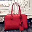 New Hermes Victoria II 35cm Bag In Red Leather HJ00694