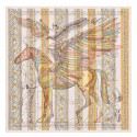 New Top Quality Hermes Jaune Le Pegase D'Hermes Au Bloc Shawl HJ00650