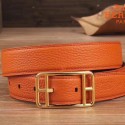 Replica 1:1 Hermes Orange Cape Cod 32 Reversible Belt HJ00917