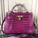 Replica AAAAA Hermes Kelly 32cm Bag In Fuchsia Crocodile Leather Replica HJ00618