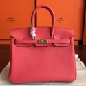Replica Fashion 1:1 Replica Hermes Bougainvillier Clemence Birkin 25cm Handmade Bag HJ00551