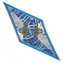 Replica Hermes Blue/Green Cavald'or Losange HJ00310