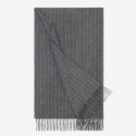 Replica High Quality Hermes Grey Rayure Banquier Muffler Stole Replica HJ00822