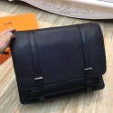 Replica Luxury Hermes Black Steve 35 Messenger Bag Replica HJ01300