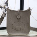 Replica Luxury Hermes Etoupe Evelyne II TPM Messenger Bag HJ00635