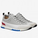 Top Quality Hermes Grey Rapid Sneakers HJ01098