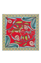 AAA 1:1 Hermes Red Savana Dance Shawl HJ01338