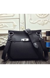 AAA Hermes Black Large Jypsiere 34cm Bag HJ00481