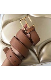 AAA Hermes Lennox 40 MM Belt In Brown Epsom Leather HJ00652