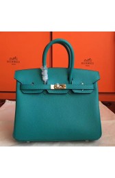 Copy Hermes Blue Paon Epsom Birkin 25cm Handmade Bag HJ00209