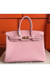 Fake AAA Fake Hermes Pink Clemence Birkin 40cm Handmade Bag HJ00336