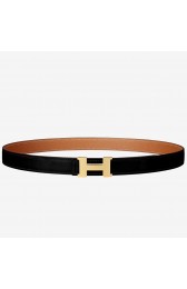 Fake AAA Hermes Mini Constance Belt Buckle & Brown Epsom 24 MM Strap HJ00874