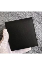 Hermes Black MC2 Copernic Compact Wallet HJ00277
