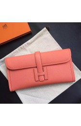 Hermes Jige Elan 29 Clutch Bag In Crevette Epsom Leather HJ01036