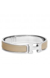 Imitation Hermes Etoupe Enamel Clic H PM Bracelet HJ00023