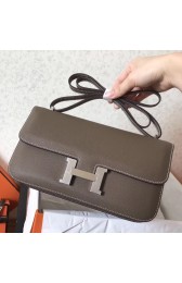 Imitation High End Hermes Etoupe Epsom Constance Elan 25cm Bag HJ00316