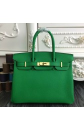 Imitation Replica Hermes Birkin 30cm 35cm Bag In Bamboo Clemence Leather HJ00043